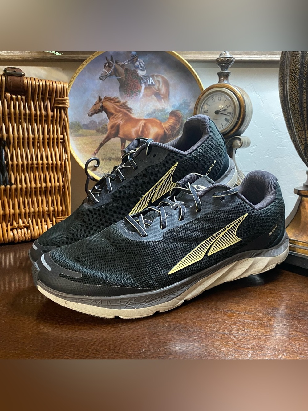 Altra Rivera 2 Men's Running Trainers Shoe sz 12 Black Comfort AltraEgo Foam